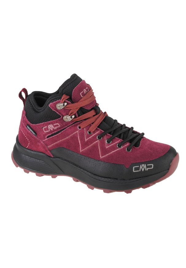 Buty trekkingowe damskie, CMP Kaleepso Mid Hiking. Kolor: czerwony, fioletowy. Styl: sportowy