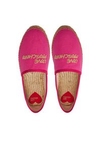 Love Moschino - LOVE MOSCHINO Espadryle JA10572G0IJP5604 Różowy. Kolor: różowy. Materiał: materiał #7