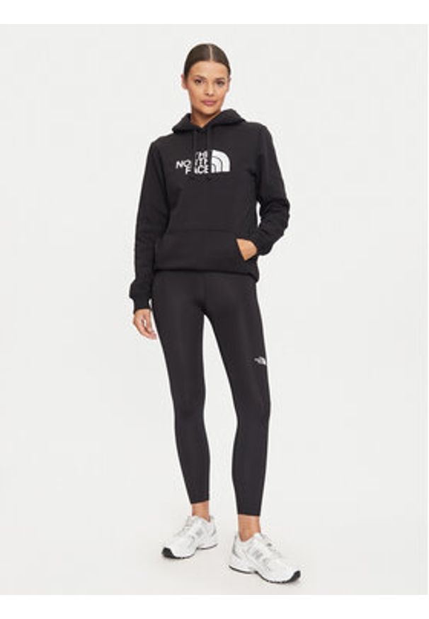 The North Face Bluza Drew Peak NF0A89EH Czarny Regular Fit. Kolor: czarny. Materiał: bawełna