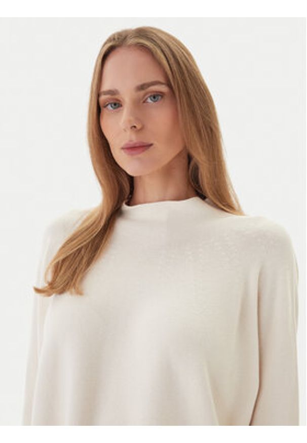 Kontatto Sweter 3M0811C Écru Regular Fit. Materiał: syntetyk