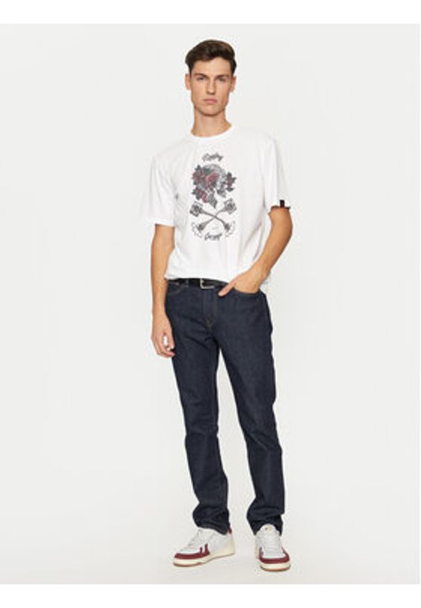Replay - REPLAY T-Shirt M6954 .000.23740P Biały Regular Fit. Kolor: biały. Materiał: bawełna