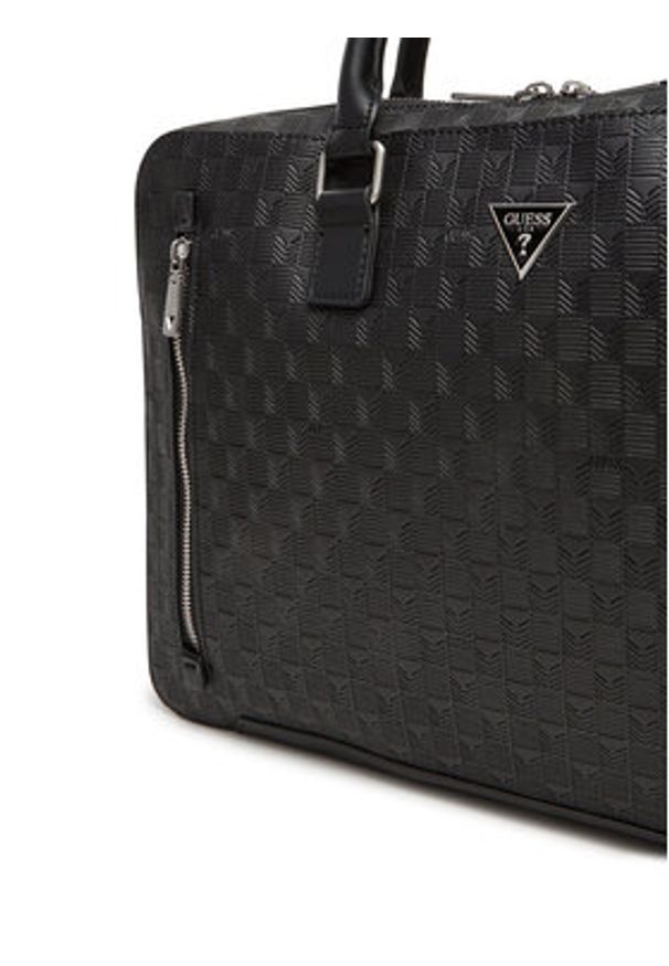 Guess Torba na laptopa HMTODE P5247 Czarny. Kolor: czarny. Materiał: skóra