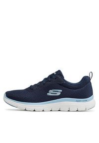 skechers - Skechers Sneakersy Brilliant View 149303/NVBL Granatowy. Kolor: niebieski. Materiał: materiał #3