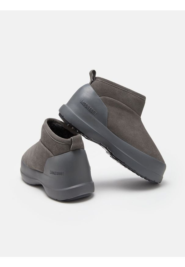 Śniegowce damskie Moon Boot LUNA LOW BOOT SU. Kolor: szary
