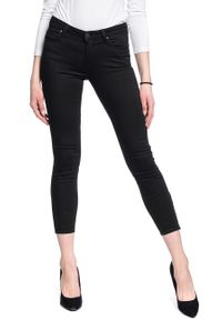 Lee - SPODNIE DAMSKIE LEE SCARLETT CROPPED BLACK RINSE L30CFS47 #5