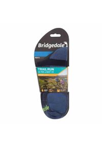 BRIDGEDALE - Skarpety biegowe Bridgedale Ultra Lt T2 Merino Sport 3/4 Crew. Kolor: czarny, niebieski, wielokolorowy