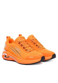 Plein Sport Sneakersy FAES USC0779 STE003N Pomarańczowy. Kolor: pomarańczowy. Materiał: materiał #4
