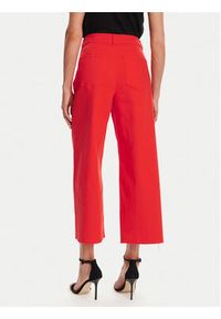 Vero Moda Kuloty Wild Kayla 10307837 Czerwony Wide Leg. Kolor: czerwony. Materiał: bawełna #2