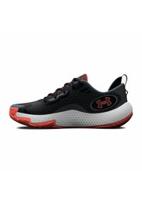 Buty treningowe męskie Under Armour Spawn 5. Kolor: czarny. Materiał: guma, syntetyk, tkanina, materiał