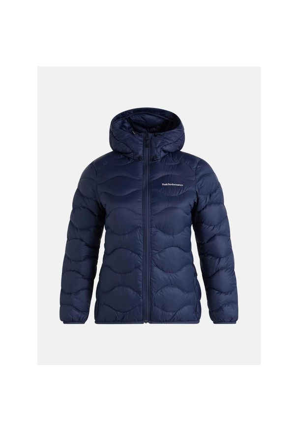 Kurtka Peak Performance Damska Helium Down Hood Jacket - L. Kolor: niebieski