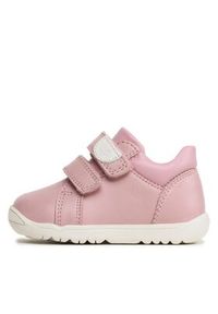 Geox Sneakersy B Macchia G. A B164PA 08554 C8011 Różowy. Kolor: różowy. Materiał: skóra