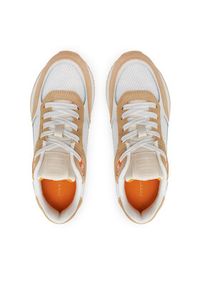 TOMMY HILFIGER - Tommy Hilfiger Sneakersy Essential Elevated Runner FW0FW07700 Écru. Materiał: mesh, materiał #7