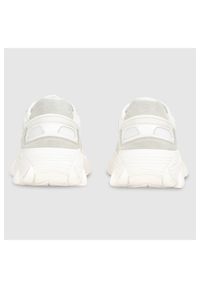 Balmain - BALMAIN Sneakersy skórzane męskie białe B-East. Kolor: biały. Materiał: skóra #3