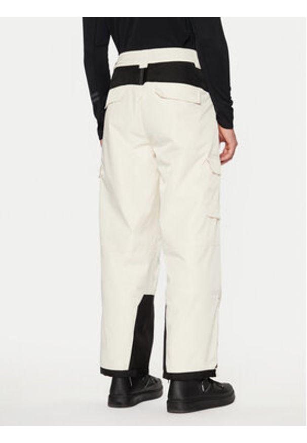Guess Spodnie narciarskie M4PB59 WH0K0 Écru Regular Fit. Kolor: kremowy. Materiał: syntetyk. Sport: narciarstwo