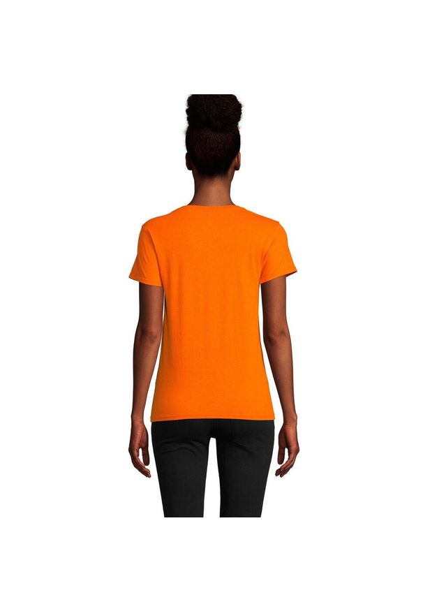 SOL'S - Koszulka Pioneer Dla Kobiet. Kolor: żółty, wielokolorowy, pomarańczowy. Sport: turystyka piesza