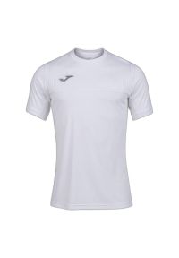 Koszulka do tenisa męska Joma Montreal. Kolor: biały. Materiał: poliester. Sport: tenis #1