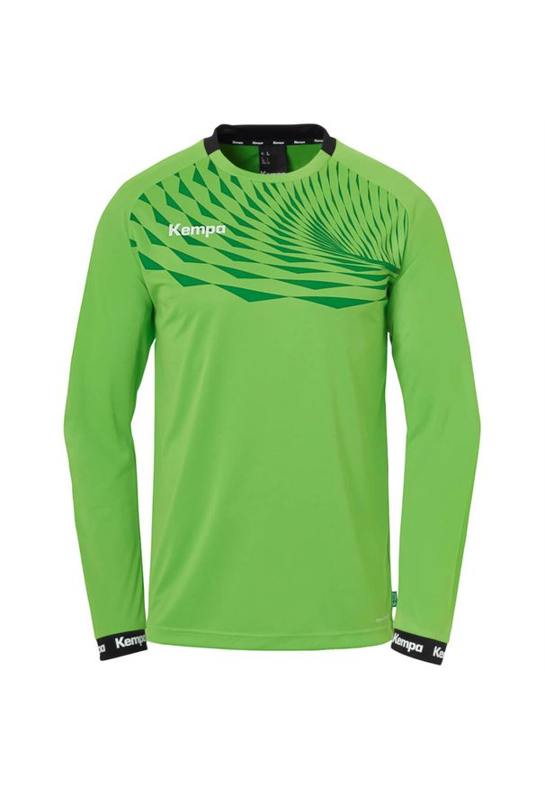 KEMPA - Dżersej z długim rękawem Kempa Wave 26. Kolor: niebieski, wielokolorowy, zielony. Materiał: jersey. Długość rękawa: długi rękaw. Długość: długie. Sport: piłka ręczna