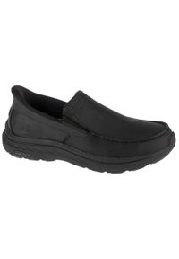 skechers - Buty sportowe Sneakersy męskie, Slip-Ins: Pollard - Osgood. Kolor: czarny. Sport: turystyka piesza
