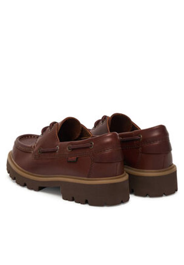 Clarks Półbuty Cleyhill Boat. 26187287 Brązowy. Kolor: brązowy. Materiał: skóra