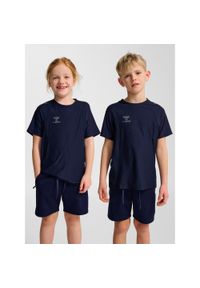 Koszulka dla dzieci Hummel Cima 2.0. Kolor: niebieski. Materiał: materiał. Sport: koszykówka #1
