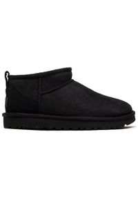 Ugg Śniegowce W Classic Ultra Mini 1116109 Czarny. Kolor: czarny. Materiał: skóra #1