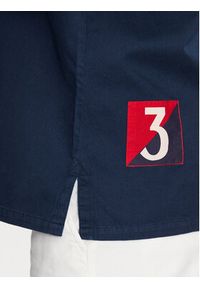 La Martina Koszula VMC604 TW307 Granatowy Regular Fit. Kolor: niebieski. Materiał: bawełna #5