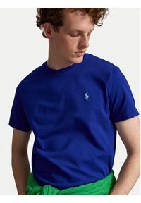 Polo Ralph Lauren T-Shirt 710671438529 Niebieski Regular Fit. Typ kołnierza: polo. Kolor: niebieski. Materiał: bawełna #2