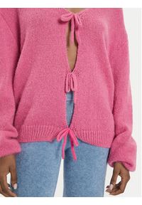 Kontatto Sweter AI2025 3M0194 Różowy Regular Fit. Kolor: różowy. Materiał: syntetyk #5