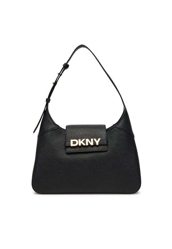 DKNY Torebka R523KL20 Czarny. Kolor: czarny. Materiał: skórzane