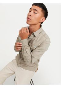 Jack & Jones - Jack&Jones Koszula Sheridan 12138115 Brązowy Slim Fit. Kolor: brązowy. Materiał: bawełna #6