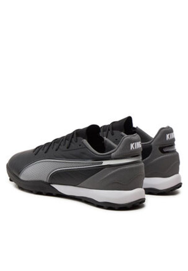 Puma Buty do piłki nożnej KING MATCH TT 107879 01 Czarny. Kolor: czarny. Materiał: skóra