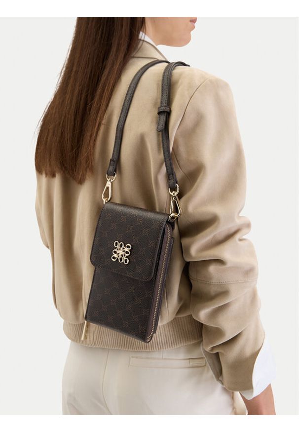 Nine West Torebka EO-Bowery Noir-BW-B31610R Brązowy. Kolor: brązowy