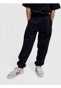 Regulowane spodnie dresowe dla dzieci Hummel Clean. Kolor: czarny. Materiał: dresówka. Sport: joga i pilates