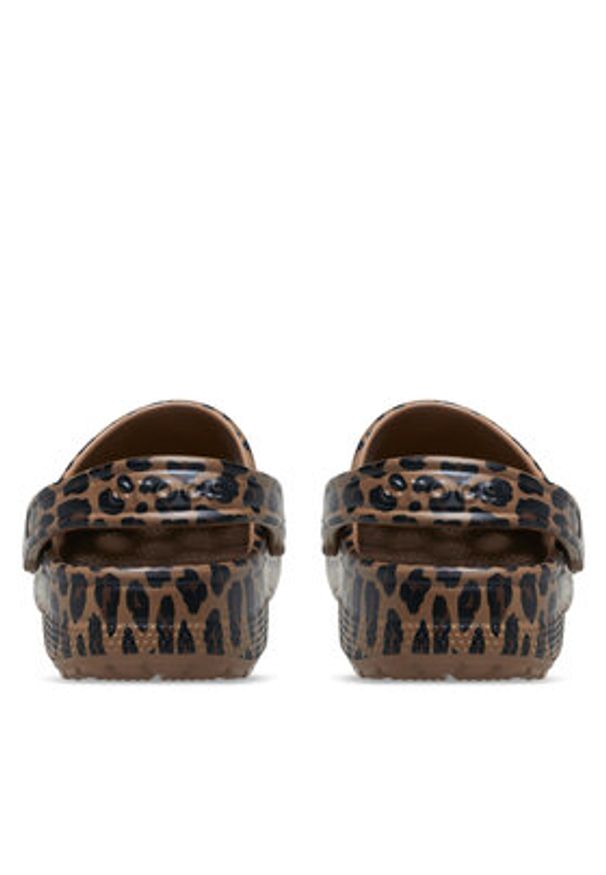 Crocs Klapki Classic Animal Clog 211800 Brązowy. Kolor: brązowy
