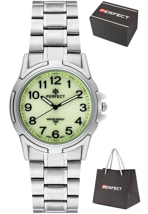 Zegarek Perfect P011-04 męski świecąca tarcza .