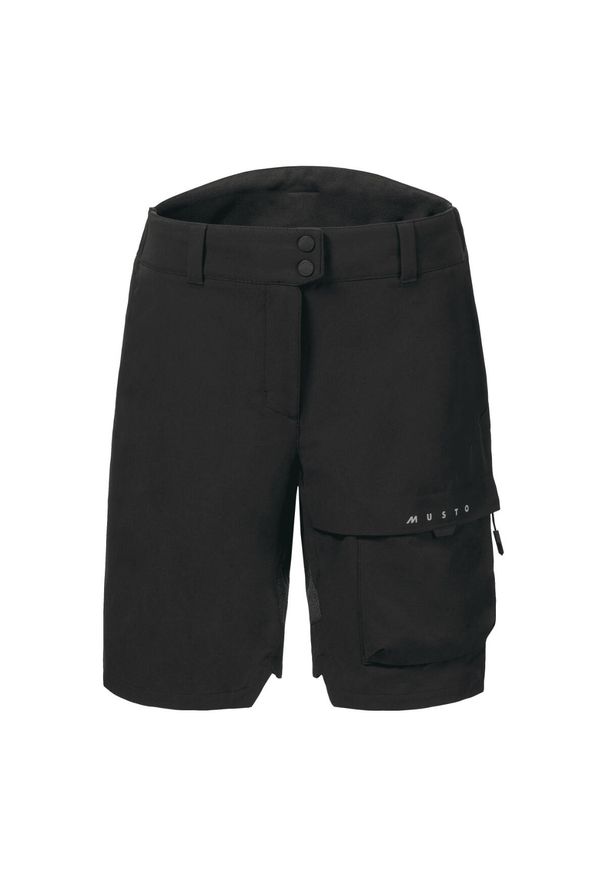 Szorty damskie Musto Evolution Performance. Kolor: czarny. Długość: krótkie