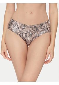 JOOP! Dół od bikini 10224484 Beżowy. Kolor: beżowy. Materiał: syntetyk