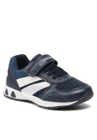 Sneakersy Geox B Pavlis B. B B161RB 0BC14 C4211 S Navy/White. Kolor: niebieski. Materiał: skóra