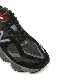 New Balance Sneakersy U9060BLK Czarny. Kolor: czarny. Materiał: zamsz, skóra