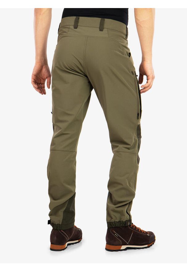 Fjällräven - Spodnie górskie męskie Fjallraven Keb Agile Trousers. Kolor: zielony