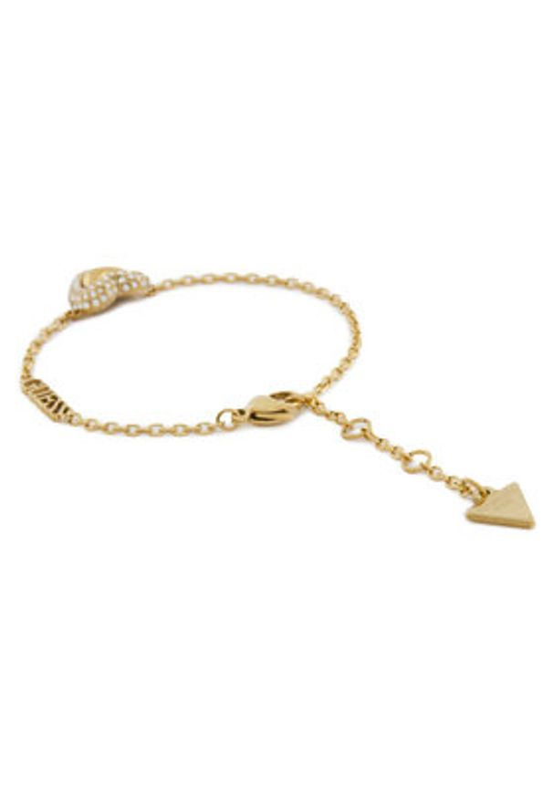 Guess Bransoletka JUBB05 022JW Złoty. Materiał: metalowe, ze stali, ze stali nierdzewnej. Kolor: złoty