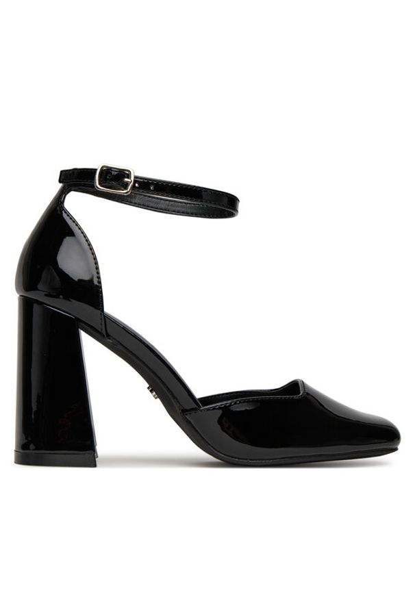 DeeZee Czółenka LWRK321-1 Czarny. Kolor: czarny. Materiał: skóra