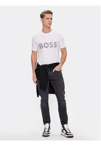BOSS - Boss T-Shirt 50495719 Biały Regular Fit. Kolor: biały. Materiał: bawełna