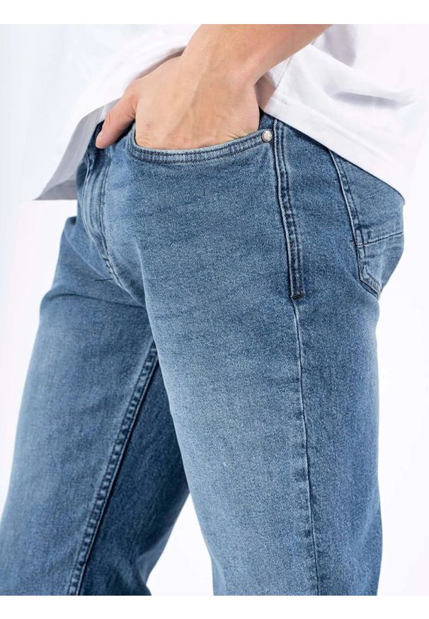 MARCUS - Męskie Spodnie Jeansowe Marcus Blaze 2177 Dry Blue Wash 14-200278