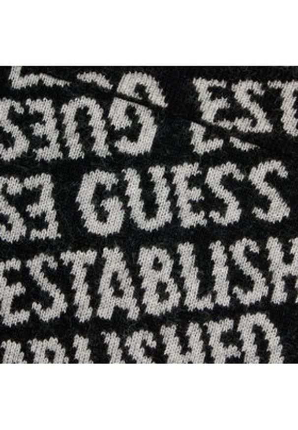 Guess Czapka M1BZ02 Z2VX2 Czarny. Kolor: czarny. Materiał: materiał