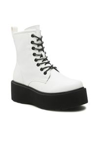 Jenny Fairy Trzewiki WS101-08 Biały. Kolor: biały. Materiał: skóra #1