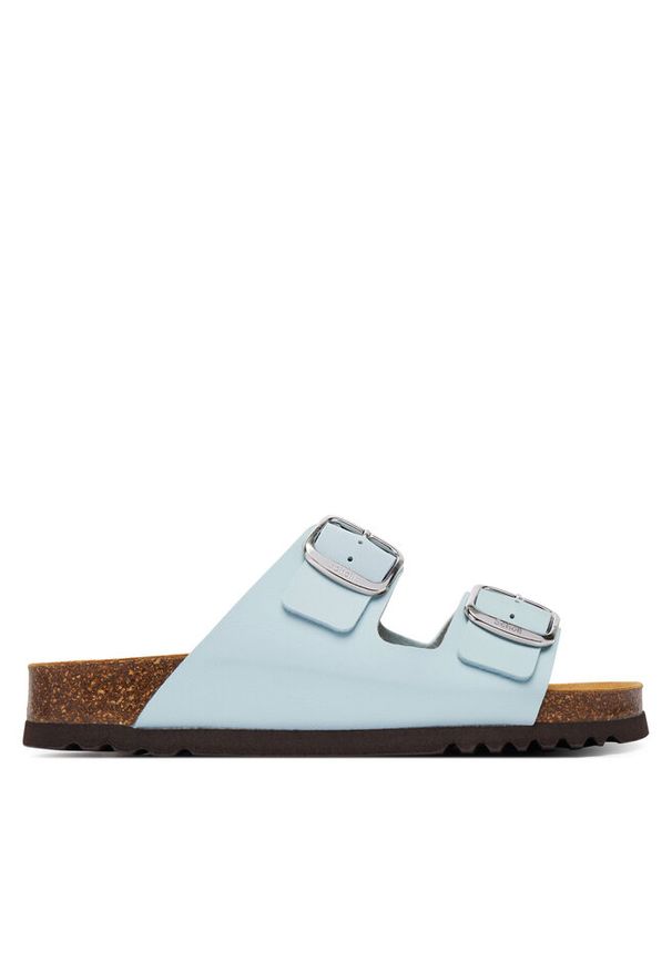 Klapki Scholl. Kolor: niebieski