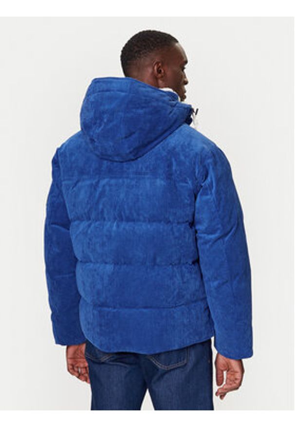 TOMMY HILFIGER - Tommy Hilfiger Kurtka puchowa MW0MW41361 Niebieski Regular Fit. Kolor: niebieski. Materiał: syntetyk