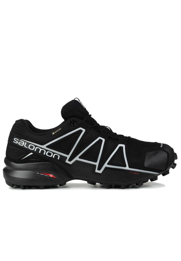 salomon - Buty męskie trekingowe Salomon SPEEDCROSS 4 GTX. Kolor: czarny. Model: Salomon Speedcross