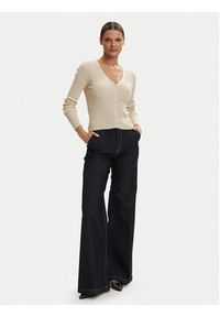 only - ONLY Kardigan Birtie 15363087 Beżowy Regular Fit. Kolor: beżowy. Materiał: syntetyk #3